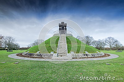 German Military Cemetery at La Cambe, Normandy, France. Stock Photo