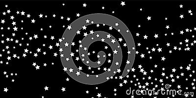 A falling star background. Vector Illustration