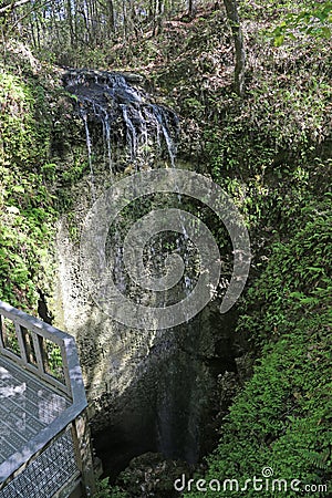 Falling Waters state park Stock Photo