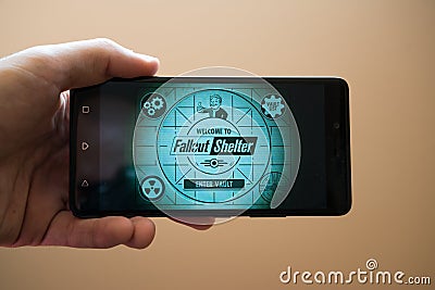 Fallout Shelter Editorial Stock Photo