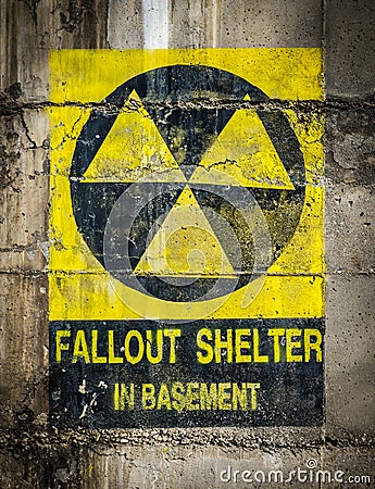 Fallout Shelter Stock Photo