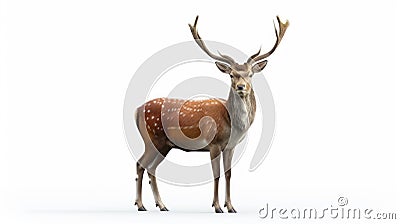 Fallow Deer looking in Camera Stock Photo