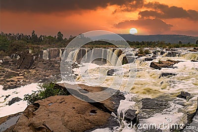 14 falls in Thika Kenya Stock Photo