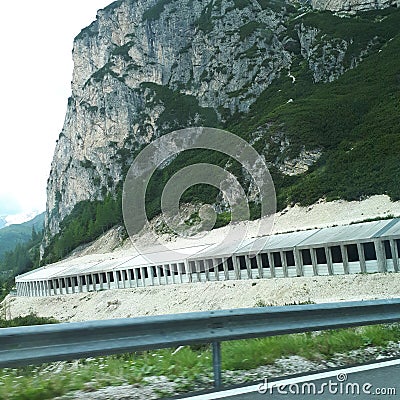 Falzarego Pass, mountain, hill station, mountain range, mountain pass Stock Photo