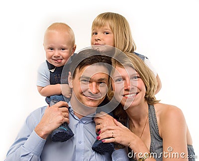 The family Stock Photo