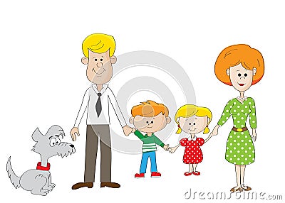 Family Vector Illustration