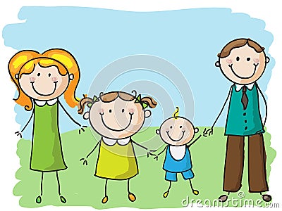 Family Vector Illustration