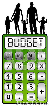 Family budget Stock Photo