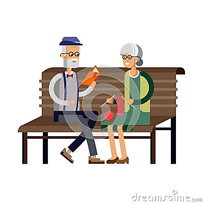 Family generation, illustratuion people . Vector Illustration