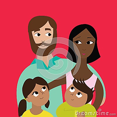 Family Vector Illustration