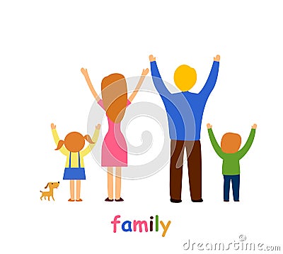 Family Vector Illustration