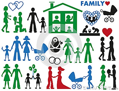 Family Vector Illustration