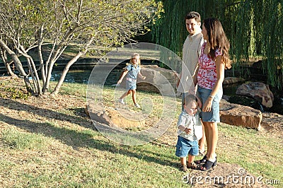 Family Life Stock Photo