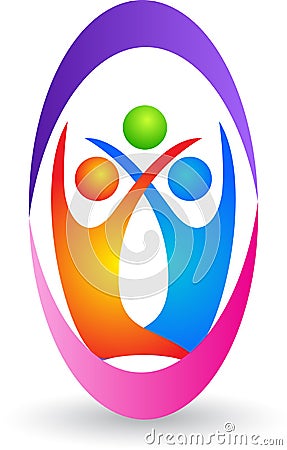 Family logo Vector Illustration