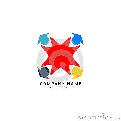 Family Logo Design Templates. farmer family vector design Vector Illustration