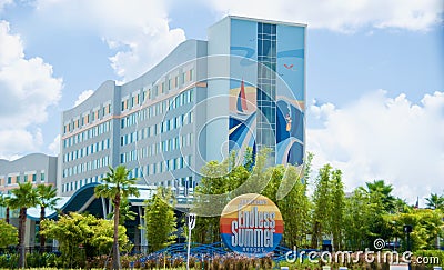 Universal`s Endless Summer Resort, Orlando, Florida Editorial Stock Photo