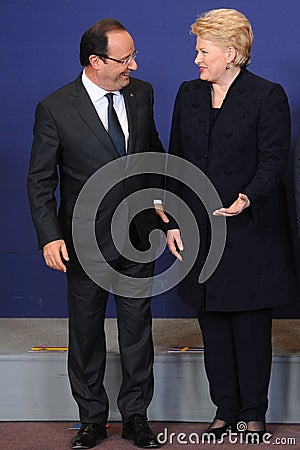 Family photo - European Council Editorial Stock Photo