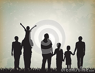 Family Vector Illustration