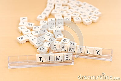 Family Time Stock Photo