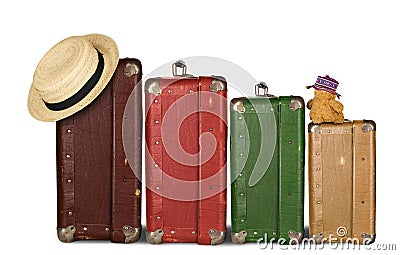Family Travel Stock Photo