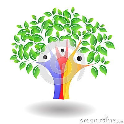 Family tree Stock Photo