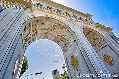 The Famous Arches of Guadalajara Stock Photo