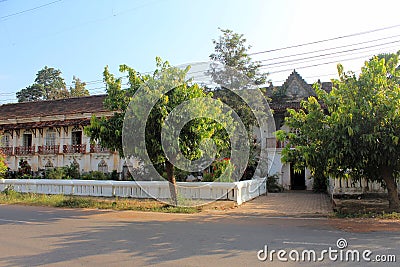 Famous Barangaza family House in Chandor Goa India Stock Photo