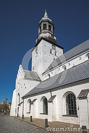 Budolfi Church in Aalborg, Denmark Stock Photo