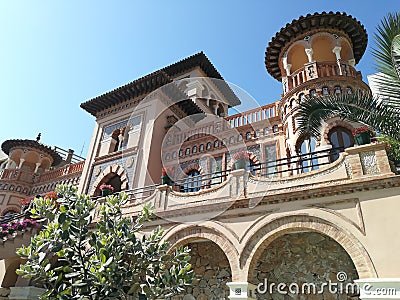 House of Navajas in Torremolinos, Costa del Sol Stock Photo