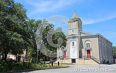 First African Baptist Church Stock Photo