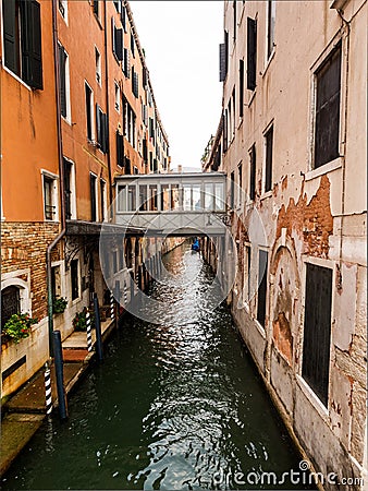 Famous channels at Venezia Stock Photo