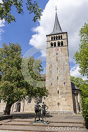 famous church Martinskirche in Sindelfingen germany Editorial Stock Photo