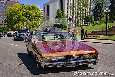 The famous Cinco de Mayo Parade Editorial Stock Photo