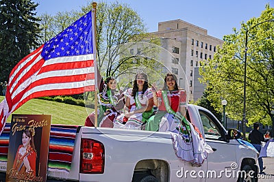 The famous Cinco de Mayo Parade Editorial Stock Photo