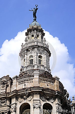 Famous Great Theatre building Stock Photo