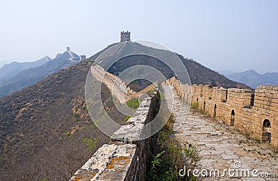 Famous Great Wall Stock Photo