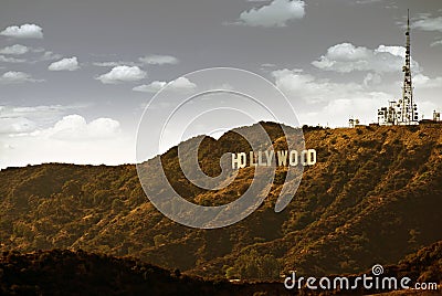 Famous Hollywood Editorial Stock Photo