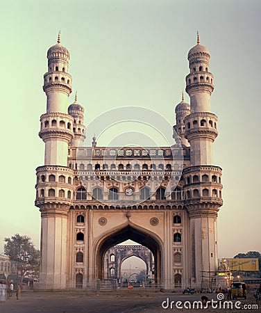 Famous Hyderabad landmark Charminar India Editorial Stock Photo