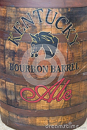 Famous Kentucky Bourbon Barrel Ale by Alltech Brewing and Distil Editorial Stock Photo