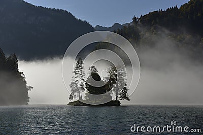 Lake KÃ¶nigssee near Berchtesgaden, South-Bavaria, Germany Editorial Stock Photo