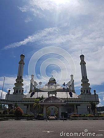 giran Muda Haji Al Muhtadee Bilah mosque Stock Photo