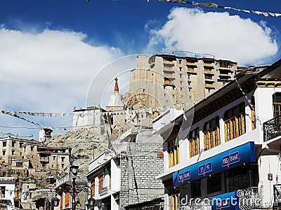 Famous place in Leh, Ladakh Editorial Stock Photo