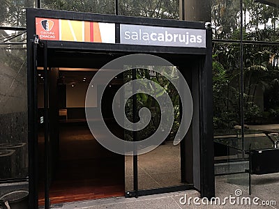 Venezuelan playwright JosÃ© Ignacio Cabrujas theater in Caracas, Venezuela Editorial Stock Photo