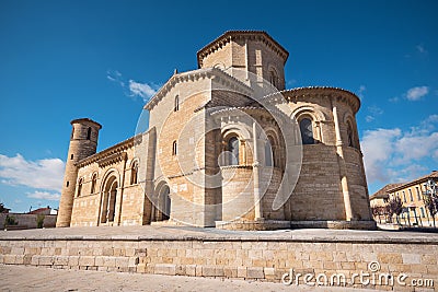 Famous romanesque church in Fromista, Palencia, Spain. Stock Photo