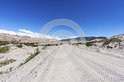 Famous Route 40 in Salta, Argentina. Stock Photo