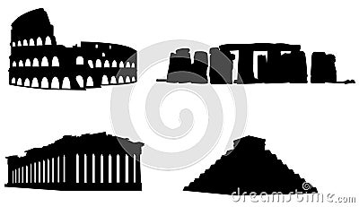 Famous ruins Stock Photo