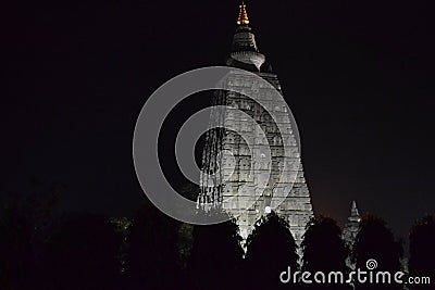 Nalanda university ruins Editorial Stock Photo