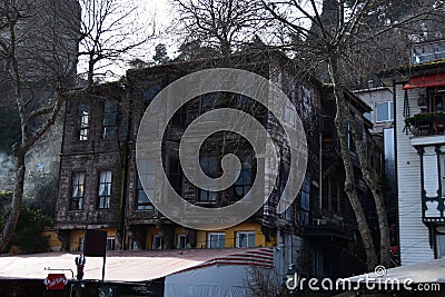 The famous Rumeli castle on the hill in city of Istanbul Editorial Stock Photo