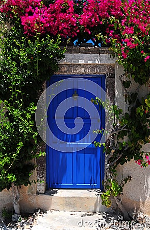 Famous Santorini island, Greece Stock Photo