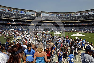 Fan Appreciation Day - Qualcomm Editorial Stock Photo